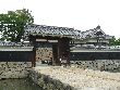 石川数正と縁がある松本城：黒門(二の門・高麗門)