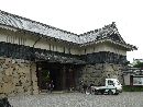 松本城：黒門(一の門・櫓門)