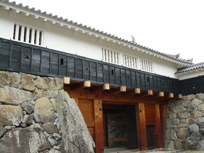 松本城・太鼓門(一の門・櫓門)
