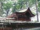 石川康長と縁のある筑摩神社本殿