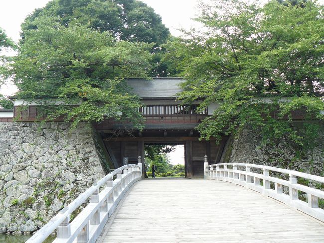 高島城・冠木橋